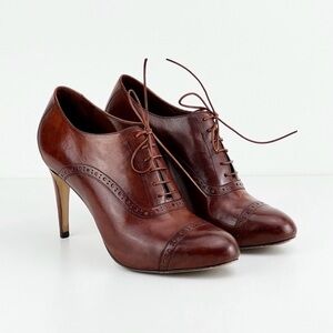 Cole Haan Brown Leather Oxford Shoes